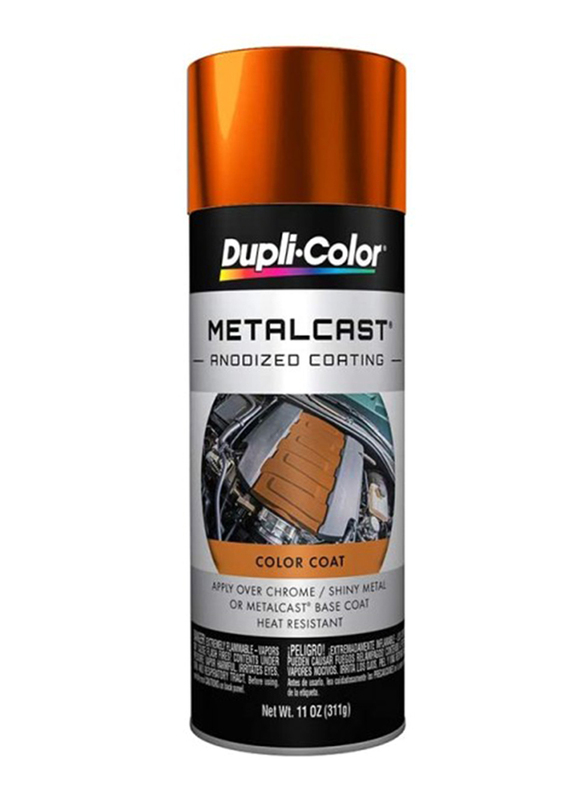 Dupli Color Metalcast Anodized Paint, EMC205000, Orange