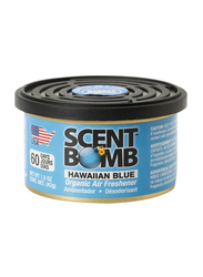 Scent Bomb 42gm Organic Can Air Freshener, Hawaiian Blue