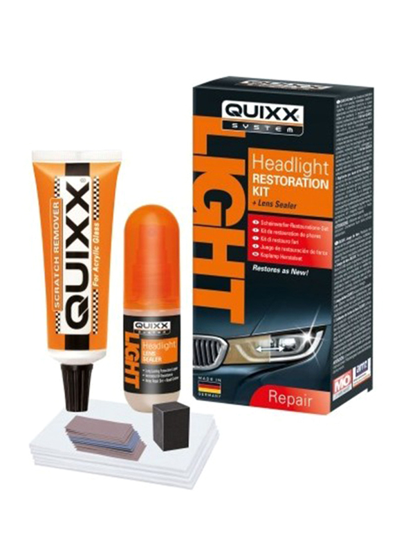 Quixx Head Light Restoration Kit