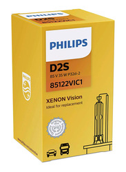 فيليبس مصباح أمامي D2S زينون فيجن ، 35 واط ، 85 فولت ، قطعة واحدة