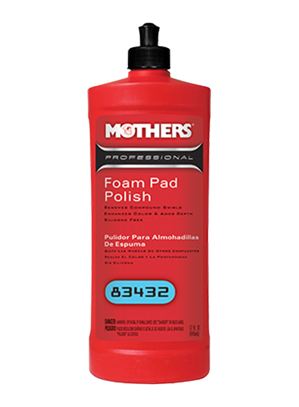 Mothers 83432 Professional Foam Pad Polish