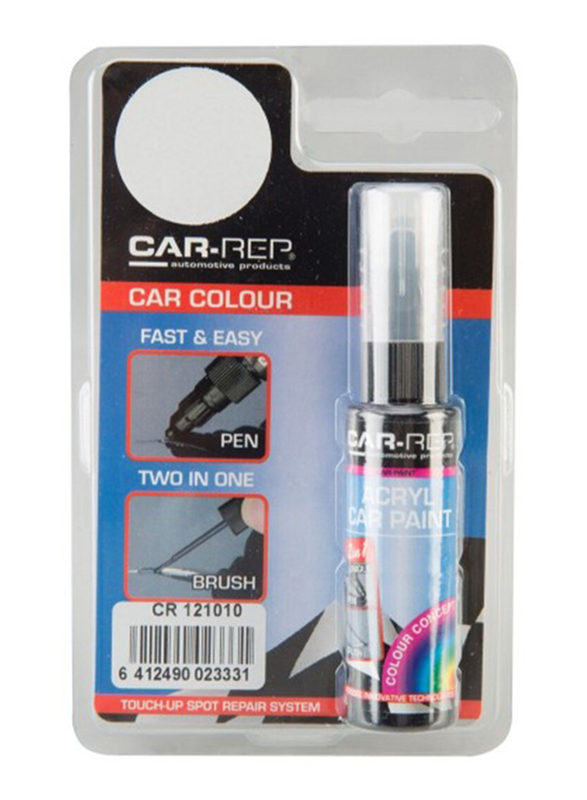 Car-Rep 12ml Touch Up, 121010, White