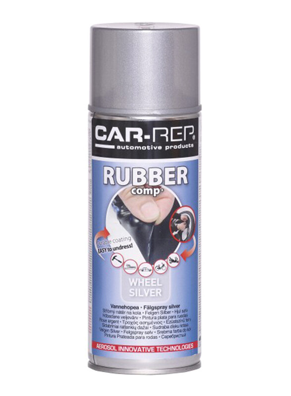 

Car-Rep 400ml Rubber Comp Rubberized Spray, Transparent High Gloss