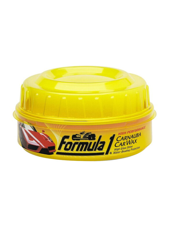 Formula 1 8oz Carnuba Paste Wax, Yellow