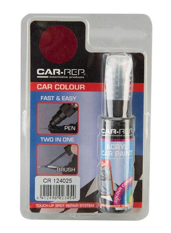 Car-Rep 12ml Touch Up, 124025, Red