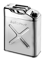 Autoplus Stainless Steel Jerry Can, 20Ltr, Silver