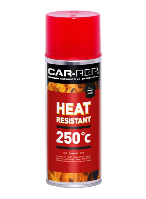 Maston 400ml Car-Rep 250C Heatresistant Spraypaint, Red