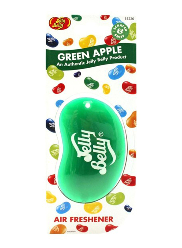 Jelly Belly 3D Air Freshener, Green Apple