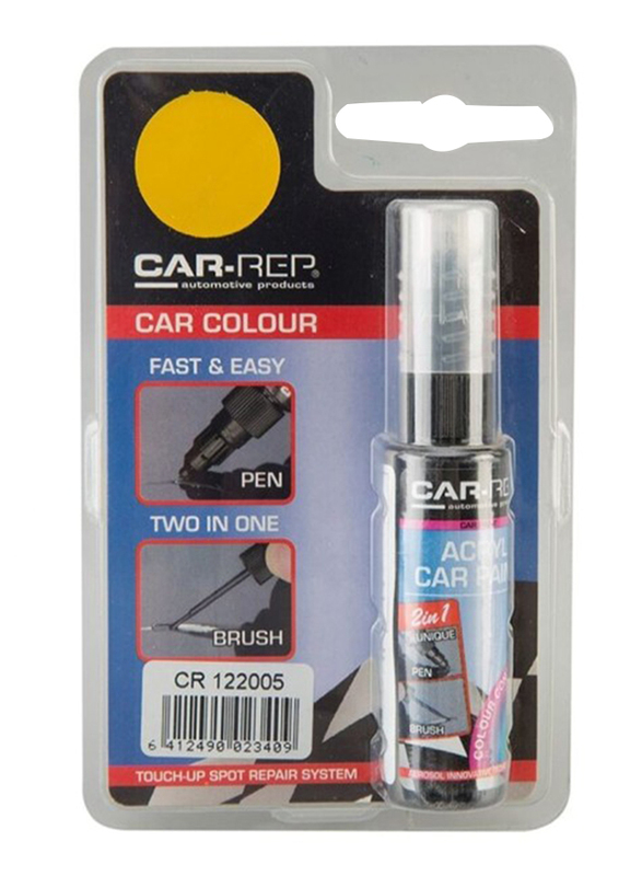 Car-Rep 12ml Touch Up, 122005, Yellow
