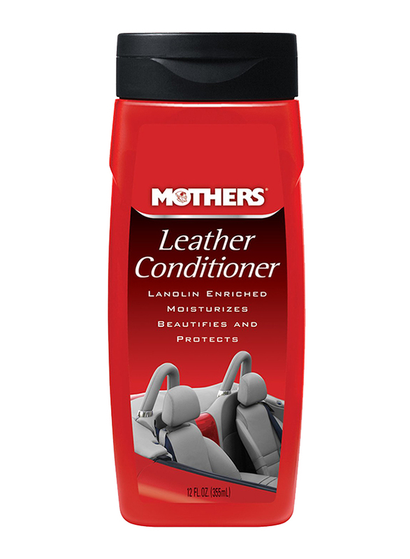 Mothers 12oz Leather Conditioner, Red
