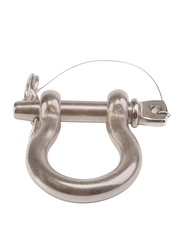 Autoplus Stainless Steel Bow Shackle, 1/2 inch, Silver