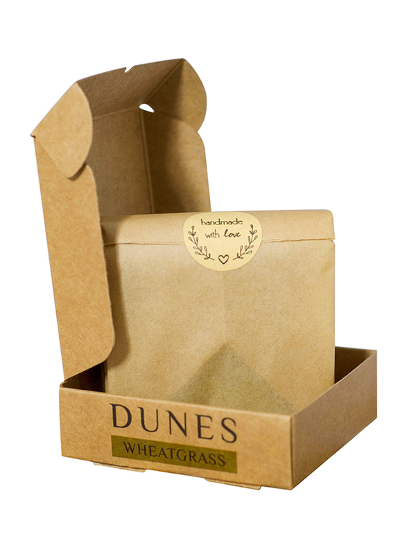 Dunes Handcrafted Natural Wheatgrass Soap Bar, 100gm