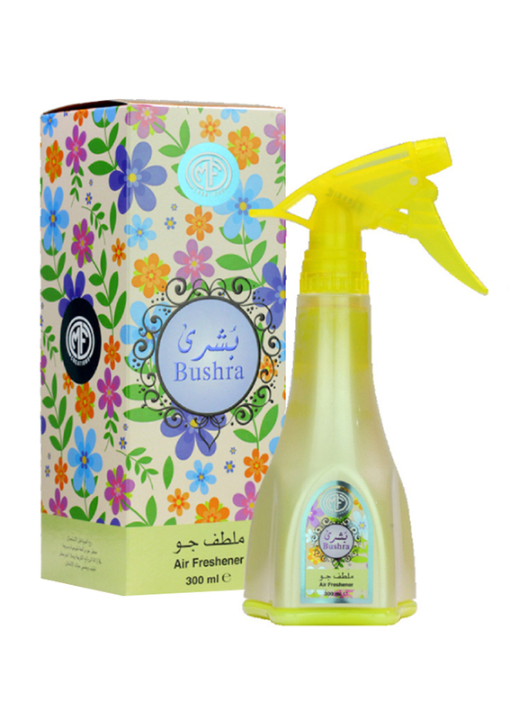 Mfcreations Air Freshener Aroos 300ml + Air Freshener Dinar 300ml + Air Freshener Bushra 3000ml, 3-Pieces