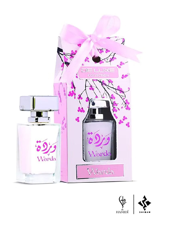 Hamidi 2-Piece Warda Gift Set Unisex, 50ml EDP + 24ml Perfume Oil