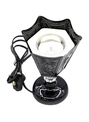 Electric Palm Design Luxury Oud Bakhoor Burner, Black/Gold