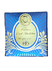 MFCreations Bakhoor Oud Sheikha Home Fragrance, 40gm, Blue