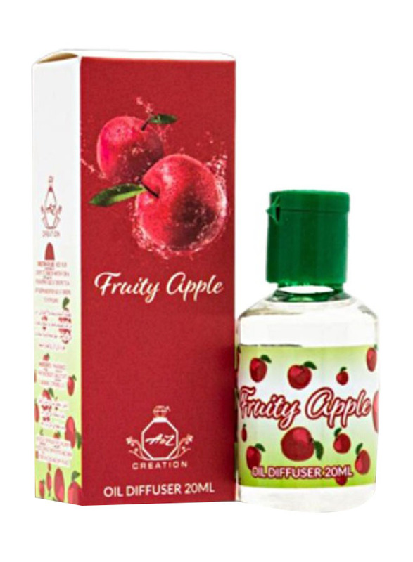 A to Z Creation Fruity Apple Diffuser/Essential Oil, 20ml, Red
