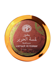 Mfcreations Bakhoor Lamsat Al Hareer Home Fragrance, 70gm, Red