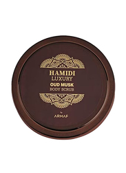 Hamidi 2 Piece Luxury Oud Musk Personal Care Set, 350ml Hand Wash + 250ml Body Scrub