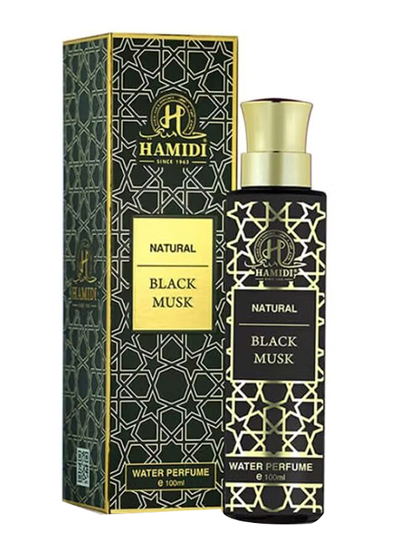 Hamidi 4-Piece Black Musk Non Alcoholic Set Unisex, 100ml EDP