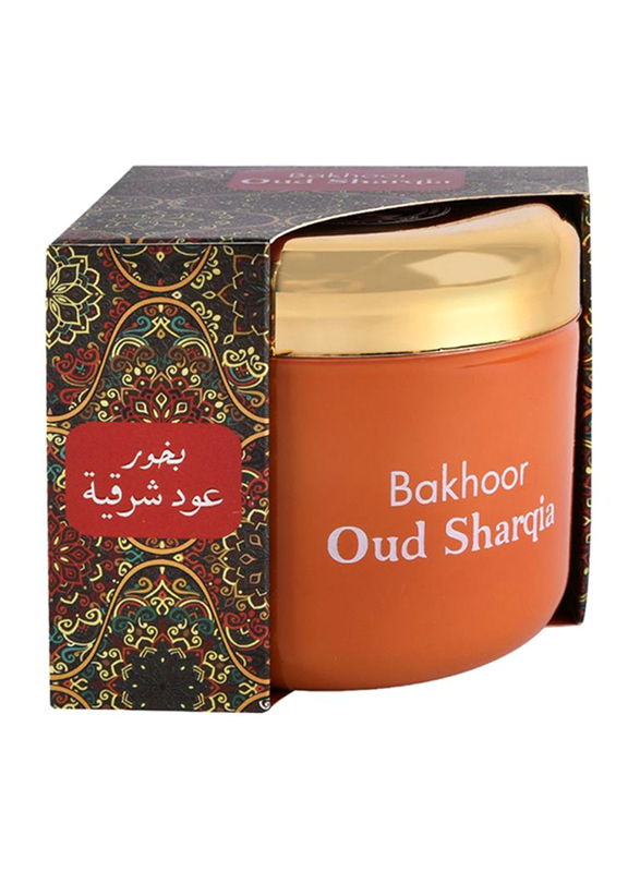 Hamidi Bakhoor Oud Sharqia Home Fragrance, 70gm, Orange