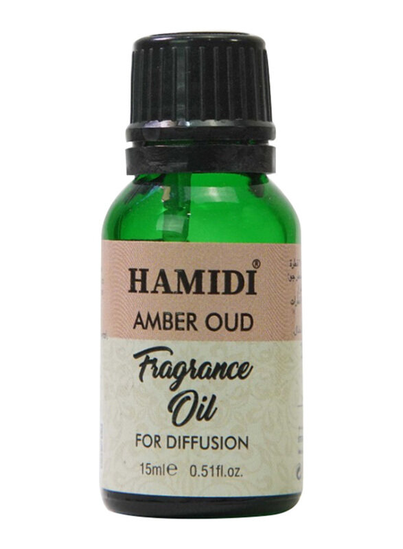 

Hamidi Amber Oud Diffuser Oil for Humidifiers, 15ml, Light Pink
