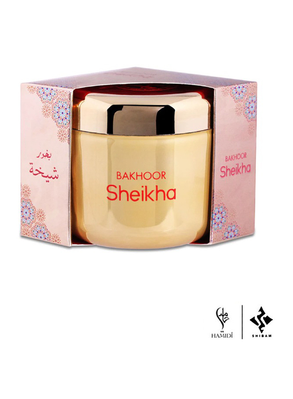 Luxurious Arabic Home Fragrance Gift Set with Bakhoor Black Oud 70gm, Bakhoor Sheikha 70gm & 55gm Mamoul Hamidi Incense Assorted, Multicolour