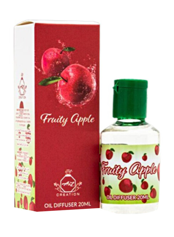 

A to Z Creation Fruity Apple Diffuser/Essential Oil, 20ml, Red