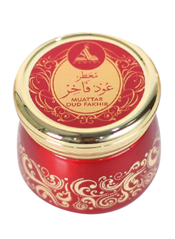 Hamidi Muattar Oud Fakhir Home Fragrance, 40gm, Red