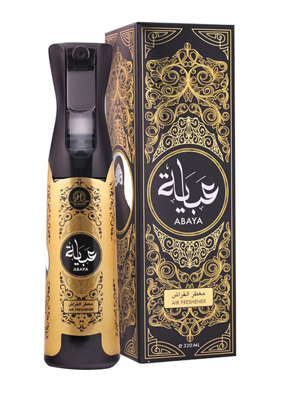 Hamidi Abaya Air Freshener, 320ml, Black/Brown