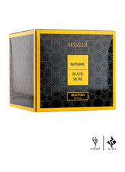 Hamidi 50g Natural Black Musk Premium Luxury Oriental Oud Muattar, Black/Gold