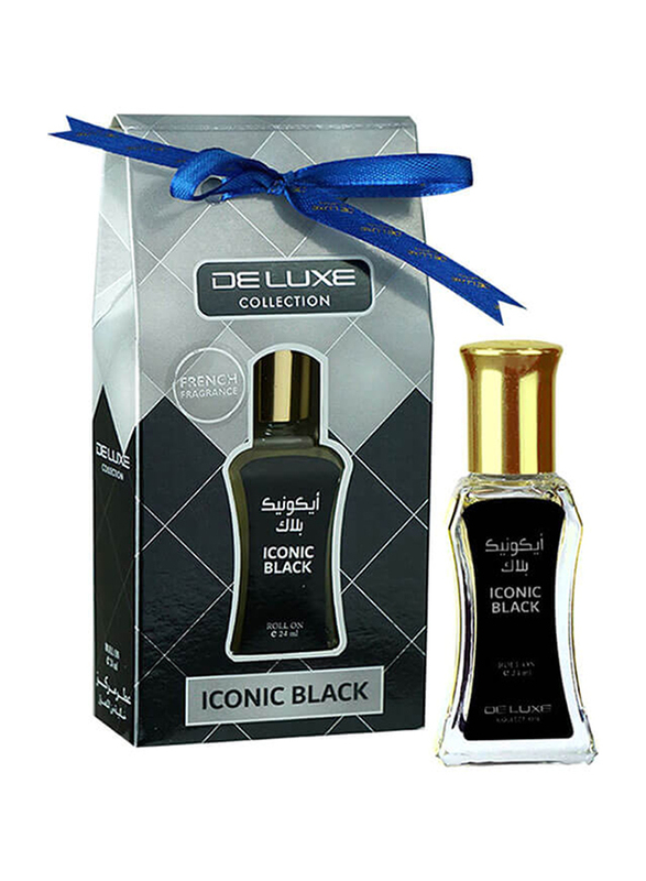 De Luxe Collection Iconic Black 24ml Attar Unisex