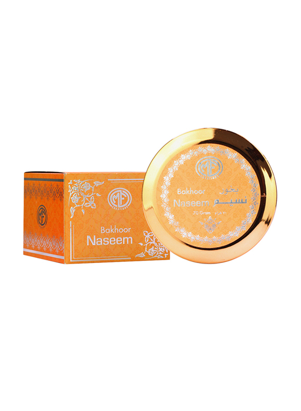 Mfcreations Bakhoor Naseem Home Fragrance Bundle Offer Set, 3 x 70gm, Orange