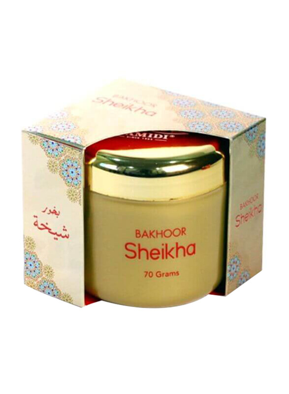 Hamidi Bakhoor Sheikha Home Fragrance, 70gm, Beige