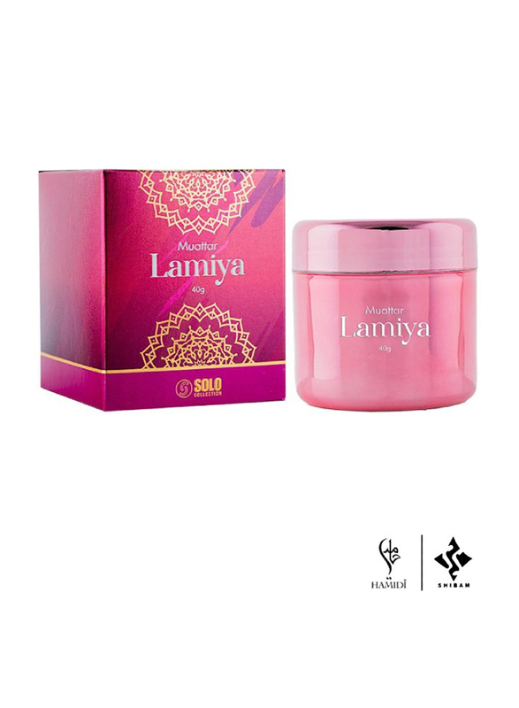 Hamidi Luxurious Bundle Offer Home Fragrance Gift Set, Lamiya 300ml Air Freshener + 40g Bakhoor