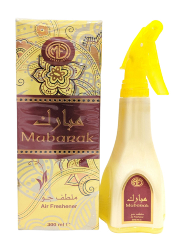 Mfcreations Mubarak Air Freshener, 300ml, Yellow
