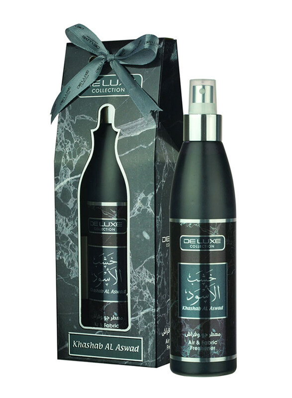 

Deluxe Collection Khashab Al Aswad Air & Fabric Freshener, 250ml, Black