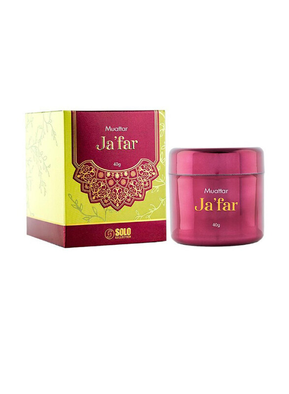 

Hamidi 40gm Jafar Luxury Oud Muattar Bakhoor, Red