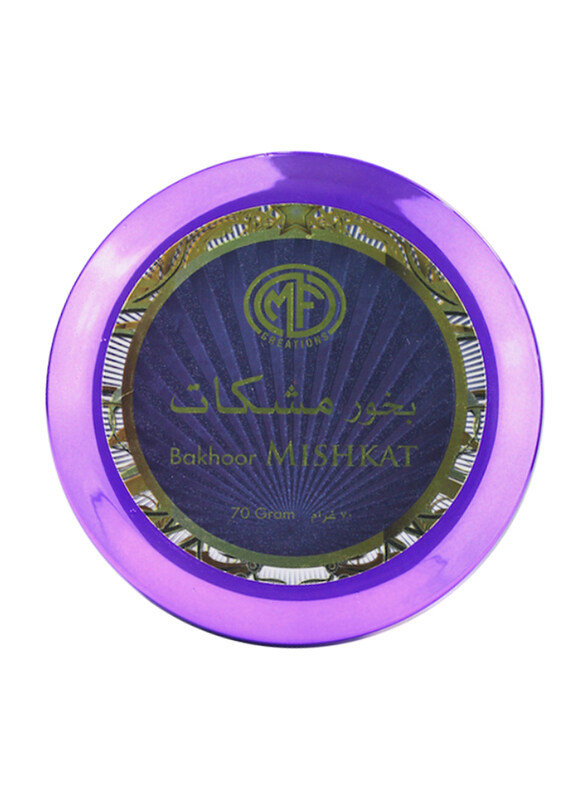 

Mfcreations Bakhoor Mishkat Home Fragrance, 70gm, Purple