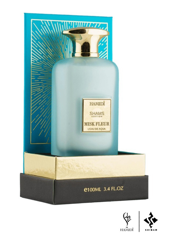 Hamidi 4-Piece Assorted Ultimate Luxury Shams Edition Collection Perfumes Gift Set Unisex, 4 x 100ml L'EDA