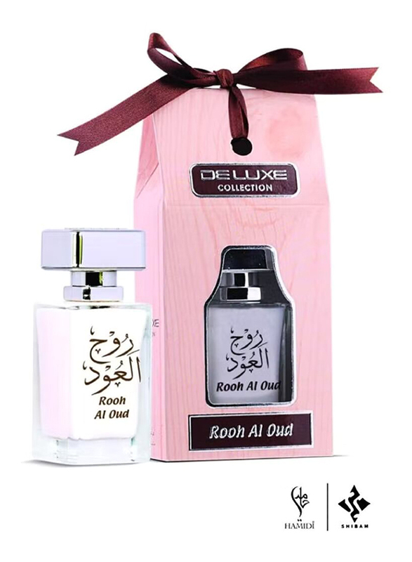 Hamidi 2-Piece Rooh Al Oud Set Unisex, 50ml EDP + 24ml Perfume Oil