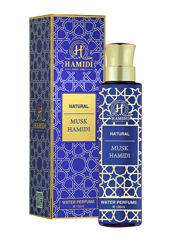 Hamid 8-Piece x 100ml Water Perfume Bundle Offer Set Unisex, Musk Signature, Musk Hamidi, Musk Tahara, Black Musk, Natural Oud, Natural Amber, Natural Jasmine, Natural Vanilla