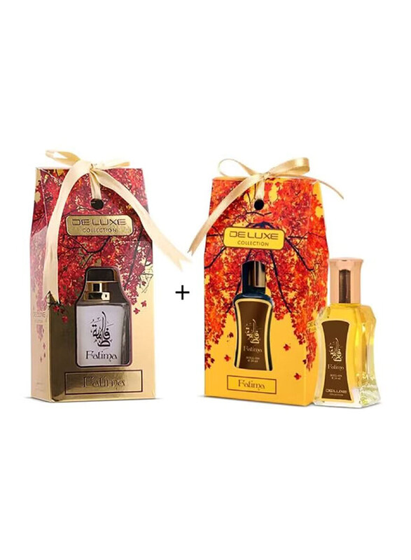 Hamidi 2-Piece Fatima Set Unisex, 50ml EDP + 24ml Perfume Oil