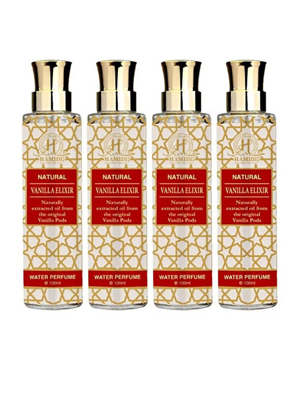 

Hamidi 4-Piece Vanilla Non Alcoholic Set Unisex, 100ml EDP Perfume