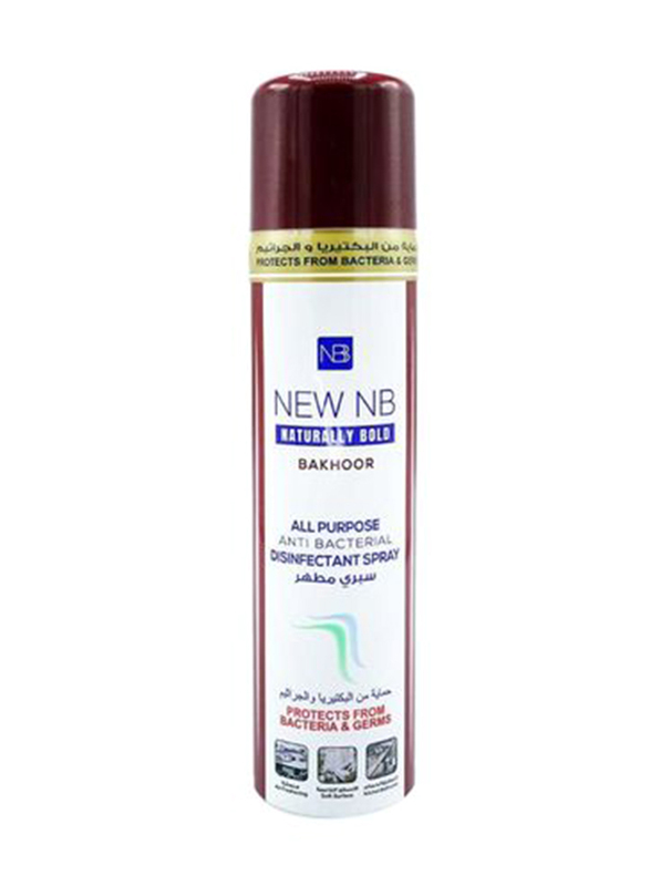 New NB Naturally Bold All Purpose Anti Bacterial Disinfectant Spray, 300ml