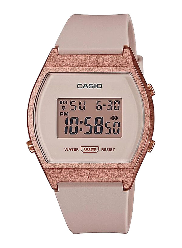 

Casio Analog + Digital Watch for Women, Water Resistant, 1LW-204-4AEF, Pink/Rose Gold