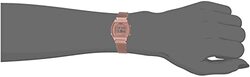 Casio Digital Watch for Men with Stainless Steel Band, B640WMR-5AVT, Rose Gold-Pink