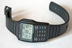 Casio Digital Watch for Men with Resin Band, DBC-32-1AES, Black-Black