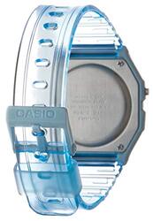 Casio Digital Watch for Men with Resin Band, F-91WS-2EF, Blue-Blue
