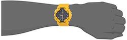 Casio Analog/Digital Watch for Men with Resin Band, GA-100A-9ADR, Yellow-Black